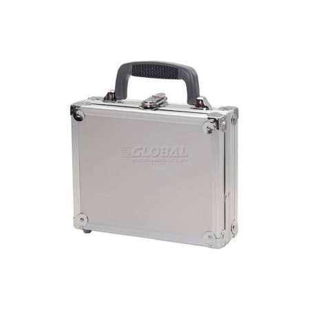 T.Z. Case International Inc. TZ Case, Business/Office Case, 10"L x 8"W x 3"H, Smooth Silver PKG-10-S